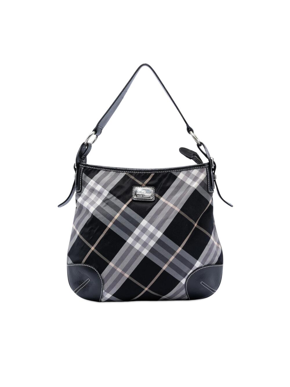 Burberry Supernova Check Canvas Hobo #370760B35B